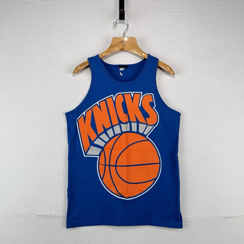 Adidas NBA New York Knicks Tank Top Men's M Shirt Logo Print